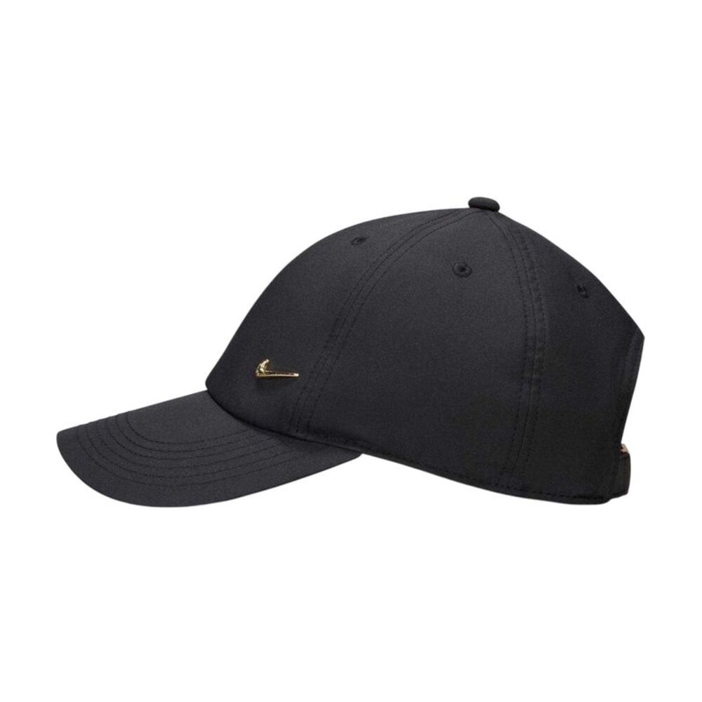 Nike Childrens/Kids Swoosh Cap / Black/Gold